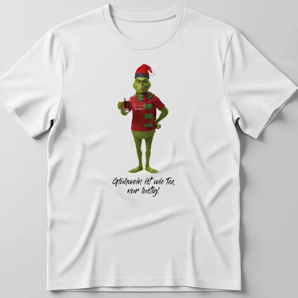 Grinch Glühwein ist wie Tee