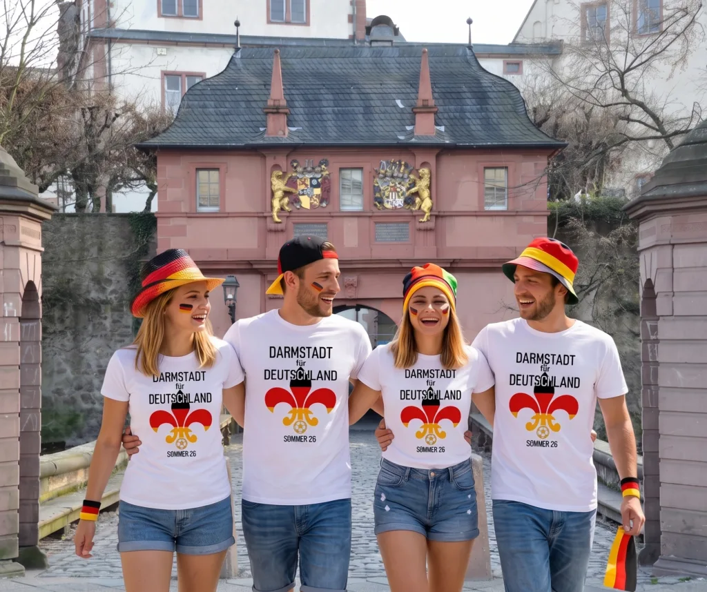 Das Darmstadt für Deutschland Fan-Shirt LP1 Fußball