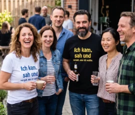 Ich kam, sah und vergaß <a href="https://lp-1.de/t-shirt-darmstadt-ich-kam-sah-vergass/">Jetzt entdecken →</a> T-Shirt mit Spruch "Ich kam, sah und vergaß" von Lichtpause1